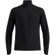 Odlo ESSENTIAL WARM FULL ZIP Mid layer full zip men's sweatshirt black XXL