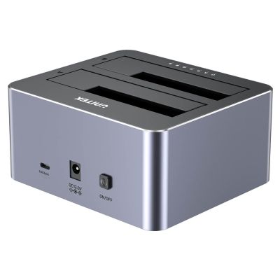 UNITEK 2 x SATA 2.5"/3.5" USB-C 10GBPS HDD Cloning Station
