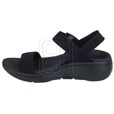2. Skechers Go Walk Arch Fit Sandal - Polished 140264-BBK Black 39