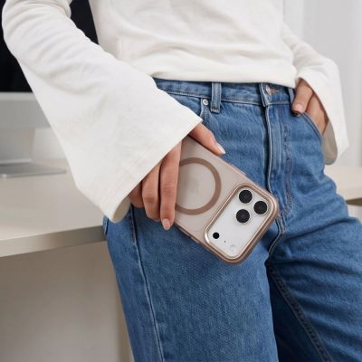 6. Tech-Protect MagZero MagSafe Case for iPhone 17 Pro Max / 18 Pro Max - Matte Brown