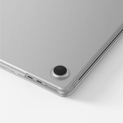 7. AmazingThing Titan Hardshell Case for MacBook Air M5 16" - Transparent