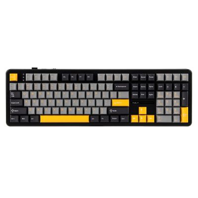 12. gasket F108 Gray+Orange+Deep Gray Volcano switch RGB AULA keyboard