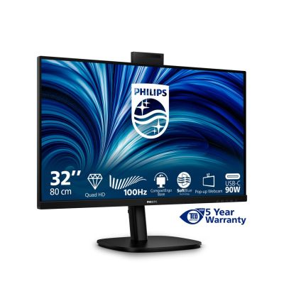 56. Philips 3000 series 32B2U3601H/00 computer monitor 80 cm (31.5") 2560 x 1440 px Quad HD LCD Black