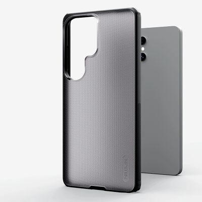 7. Nillkin Super Frosted Shield Pro Magnetic Case Compatible with MagSafe for Samsung Galaxy S26 - Translucent Black