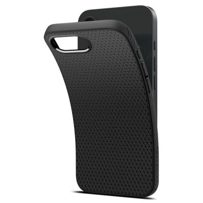 14. Spigen Liquid Air Case for iPhone 16e / 17e - Matte Black