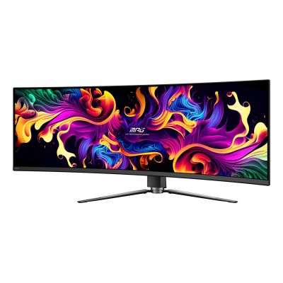 2. MSI MPG 491CQP QD-OLED Computer Monitor 124.5 cm (49") 5120 x 1440 px Dual WQHD Black