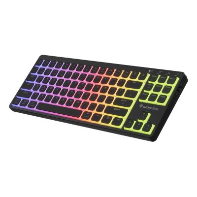 9. GENESIS Thor 430 TKL Wireless Keyboard Gaming USB + RF Wireless + Bluetooth QWERTY US English Black