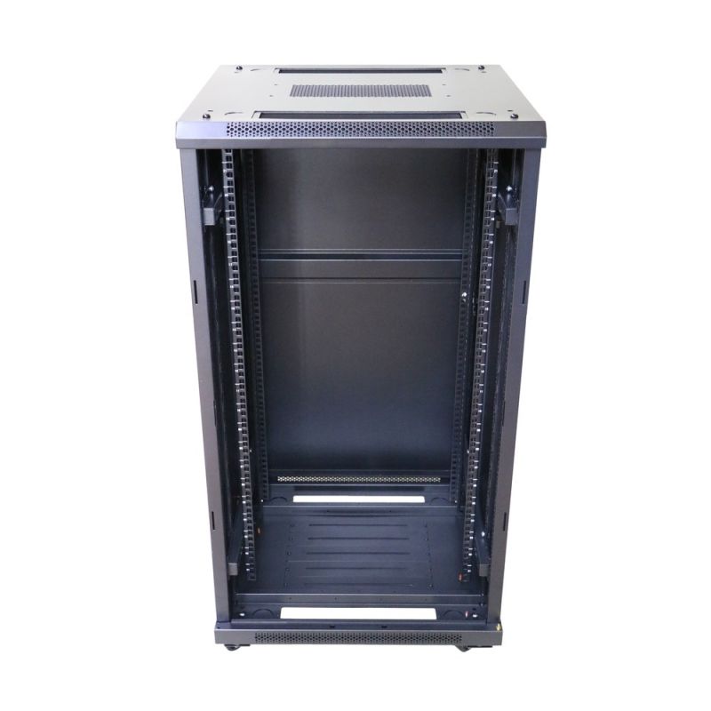 17. Extralink 27U 600x600 Black | Rack | Floor-standing