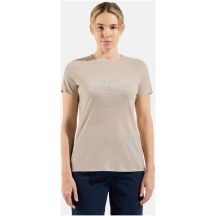 Women’s short-sleeve T-shirt ODLO Ascent PW 130 Run. Bike. Hike. T-Shirt Crew Neck s/s, grey