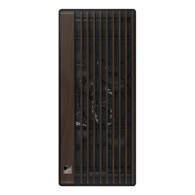 28. ASUS ProArt PA602 Wood Edition Modern Black - Tempered Glass Panel Midi Tower Black, Wood