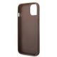 7. Guess GUHCP15S4GMGBR iPhone 15 6.1" brown/brown hardcase 4G Big Metal Logo