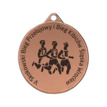 Laser-engraved steel medal – RMI