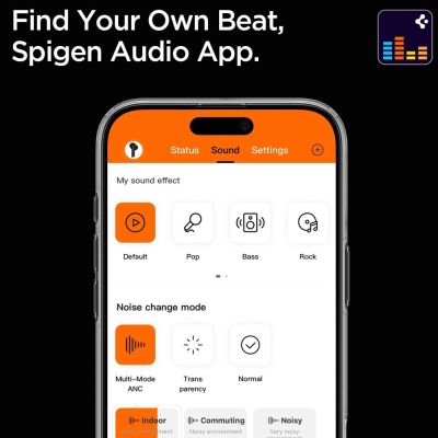 8. Spigen SA2401 ANC Pro Wireless Headphones - White