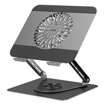 3. UNITEK OT1098AGY01 laptop stand Notebook and tablet stand Silver 43.9 cm (17.3")