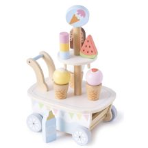 PROMIS TROLLEY, WOODEN ICE CREAM PARTY FOR CHILDREN LD04