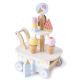 PROMIS TROLLEY, WOODEN ICE CREAM PARTY FOR CHILDREN LD04
