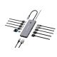 6. Verbatim CMH-14 USB Type-C Adapter 5000 Mbit/s Silver