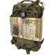 9. EVACUATION BACKPACK WITH EQUIPMENT KHAKI SEMI LINE