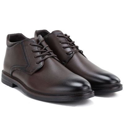 4. Men's comfortable brown ankle boots McKeylor 85228