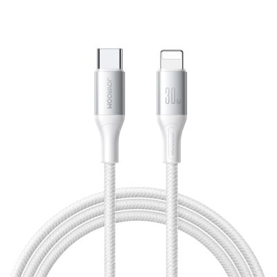 Joyroom S-A28 Flash Series 30W USB-C - Lightning cable 2m - white