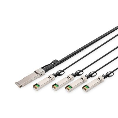 2. Digitus 40G QSFP+ to 4 x SFP+ Direct Attach Cable 1m