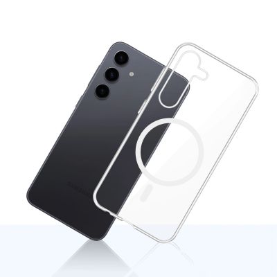 13. 3mk Clear MagCase for Samsung Galaxy S24+ - transparent