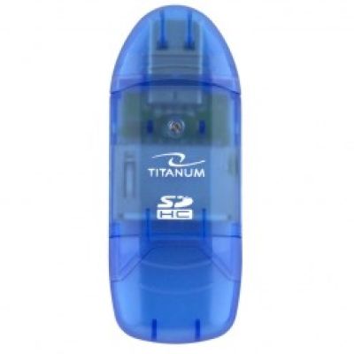 3. TITANUM TA101B Card Reader (External; MicroSDHC, miniSD, MMC, SD, SDHC)