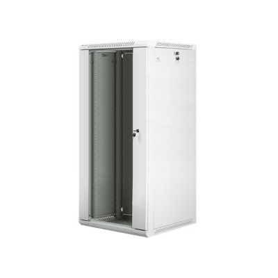 Lanberg WF01-6627-10S 27U Rack Wall Mounted Cabinet White