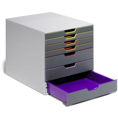 6. Durable Varicolor 7 Gray, Multicolor