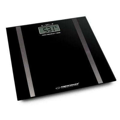 8. Esperanza SAMBA EBS018K bathroom scale (black)