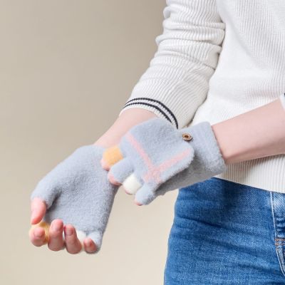 10. Women's/children's winter phone gloves - gray