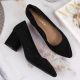 21. Sergio Leone W SK358A black high heel pumps 