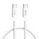 2. Tech-Protect Ultraboost Lite USB-C / USB-C 60W / 3A 50 cm Cable - White
