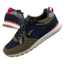 Lee Cooper men's sneakers, fashionable, comfortable, durable, navy blue, khaki