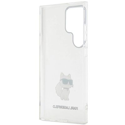 7. Karl Lagerfeld IML Choupette case for Samsung Galaxy S24 Ultra - transparent