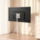 4. MACLEAN TV FLOOR MOUNT / STAND, 27-55", MAX. VESA 200X200, MAX. 60KG MC-181 W