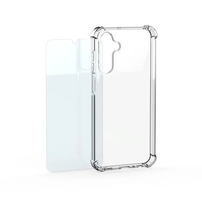 Samsung by Mobeen Clear Cover Case + Tempered Glass Set for Samsung Galaxy S26 - Transparent
