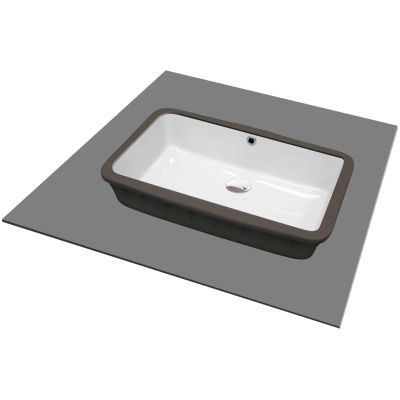 Under-counter ceramic washbasin