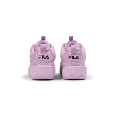 6. Fila Superbubble women's sports shoes sneakers purple fashionable comfortable lightweight