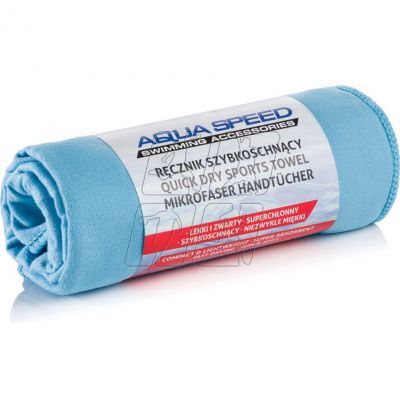 2. Towel Aqua-speed Dry Flat 200g 70x140 light blue 02/155