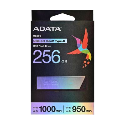 10. ADATA UE800 USB Flash Drive 256GB USB Type-C