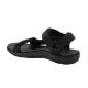 3. Lee Cooper men's shoes with velcro straps for summer beach sandals, lightweight black