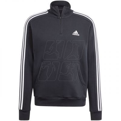 2. adidas Essentials Fleece 3-Stripes 1/4-Zip M HZ6235 sweatshirt