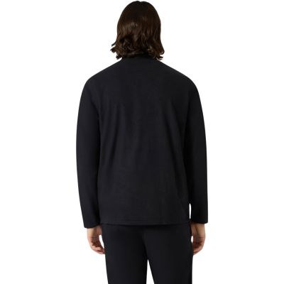 3. Champion Half Zip Top Men's Fleece Sweatshirt Black 220446 KK001