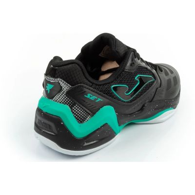 4. Joma men's sports shoes Set men 2601 black for tennis comfortable