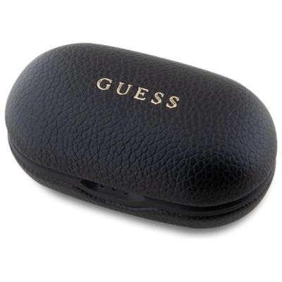 2. Guess Bluetooth headphones GUTWSPGTSPSK TWS + docking station black/black Grained Classic Logo
