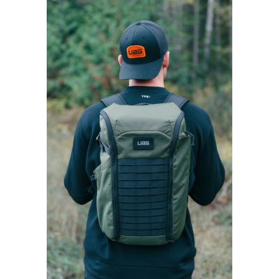 13. Urban Armor Gear 984174114061 Backpack Travel Backpack Black, Gray Nylon