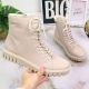 2. Rieker W RKR279C insulated platform ankle boots, beige