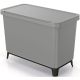 2. WASTE BIN SYSTEMA SORTIBOX 3IN1 SMOOTH GRAY