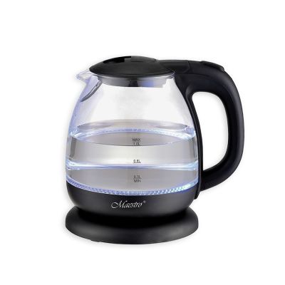 Electric glass kettle 1100W MR-055-BLACK MAESTRO